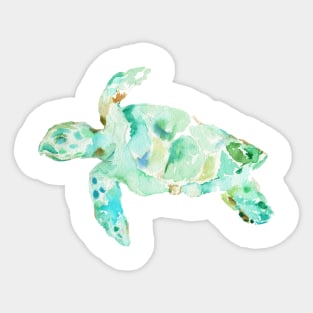 Sea Turtle by Jess Buhman Sticker